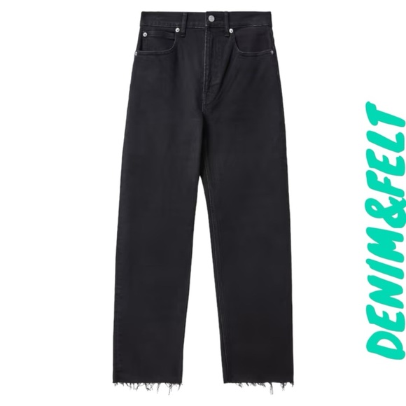 EVERLANE Womens The Way-High® Jean | Color: Coal | NEW/ NWT!! 🖤👖 - Picture 6 of 13